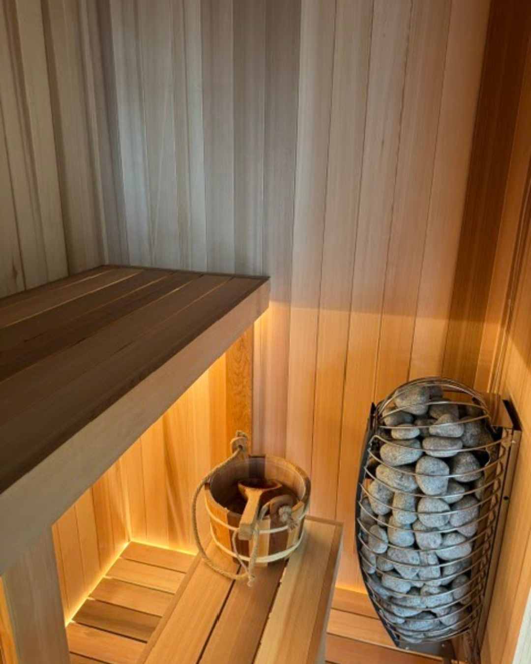 Custom Cedar Traditional Sauna - The Authentic Finnish Design Sauna