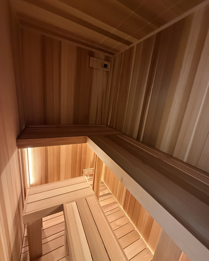 Custom Cedar Traditional Sauna - The Authentic Finnish Design Sauna