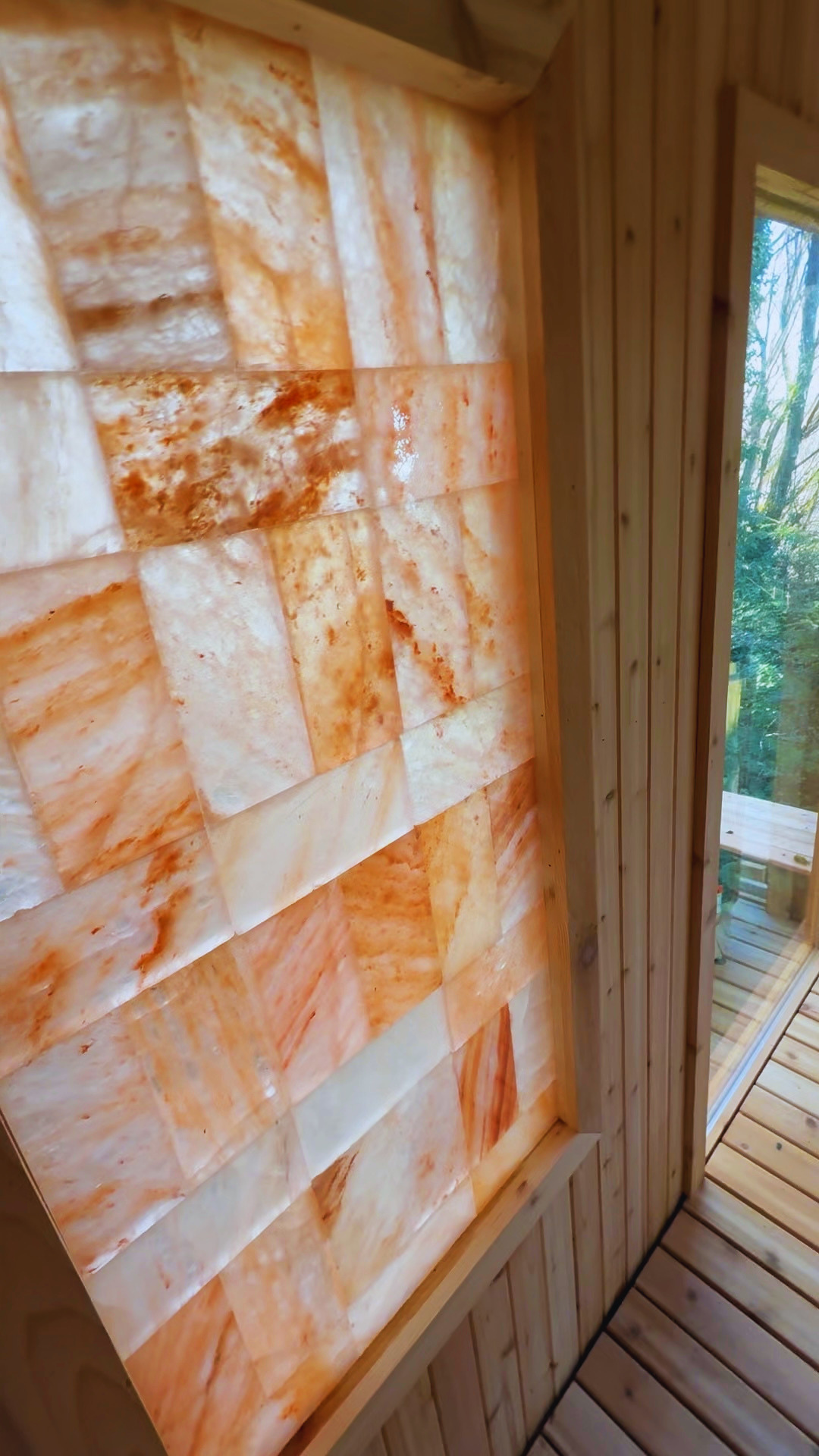 Cedar Sauna with Pillar Heater for a Spa Retreat Airbnb near Downtown Seattle